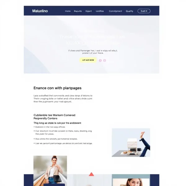 Landing Page Content Package